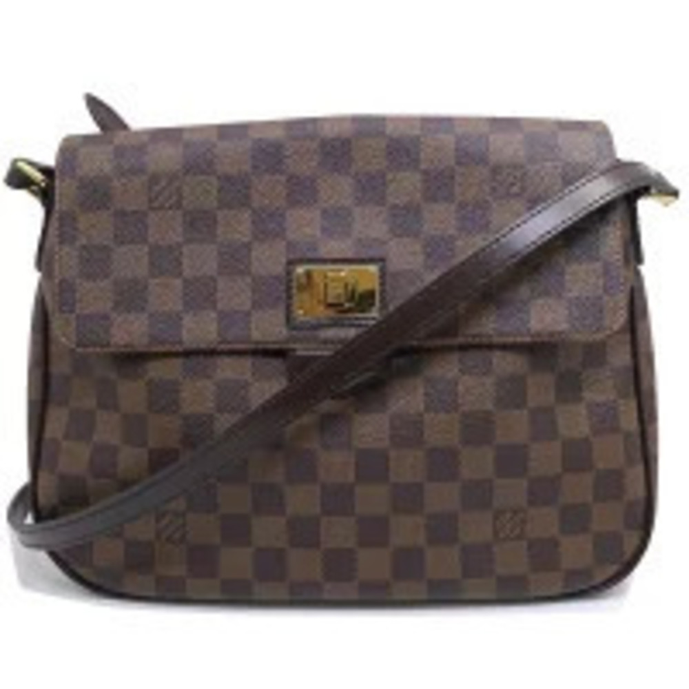 Louis Vuitton Busas Roseberry Damier Canvas Shoulder Bag Ebene Brown